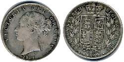 1/2 Krone Vereinigtes Königreich Silber 