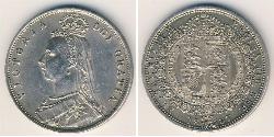 1/2 Krone Vereinigtes Königreich Silber 