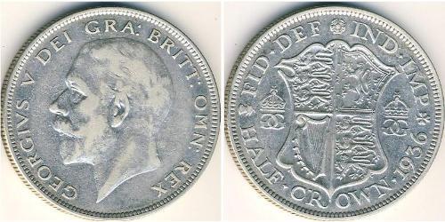 1/2 Krone United Kingdom Silver 