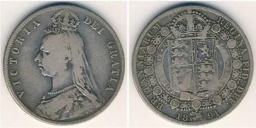 1/2 Krone United Kingdom Silver 