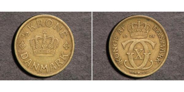 1/2 Krone Denmark  