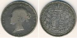 1/2 Krone 英国 銀 