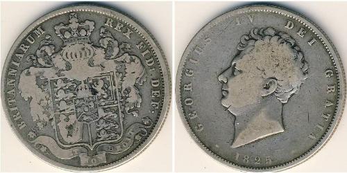 1/2 Krone 英国 銀 