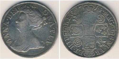 1/2 Krone 英国 銀 