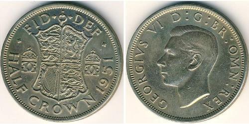 1/2 Krone 英国 銅/镍 