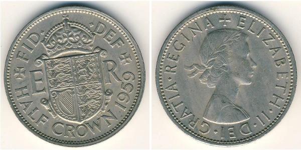 1/2 Krone 英国 銅/镍 