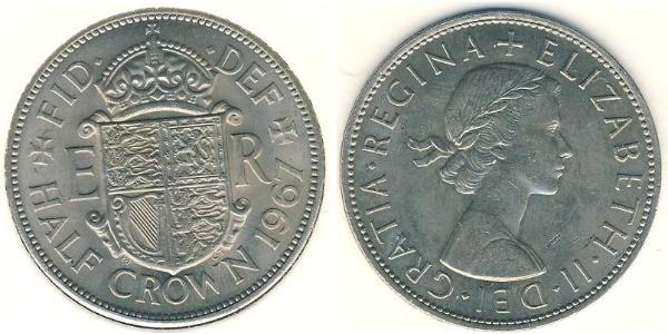 1/2 Krone 英国 銅/镍 