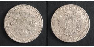 1/2 Kronenthaler 荷兰 銀 