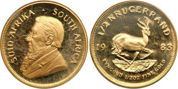 1/2 Krugerrand South Africa Gold 