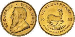 1/2 Krugerrand Afrique du Sud Or 