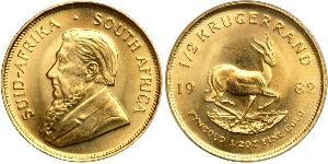 1/2 Krugerrand Sudafrica Oro 