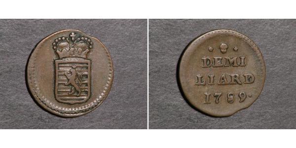1/2 Liard 卢森堡  