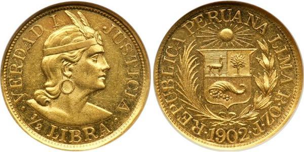 1/2 Libra Pérou Or 