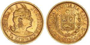 1/2 Libra Perú Oro 
