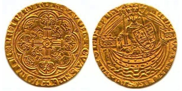 1/2 Noble Regno d