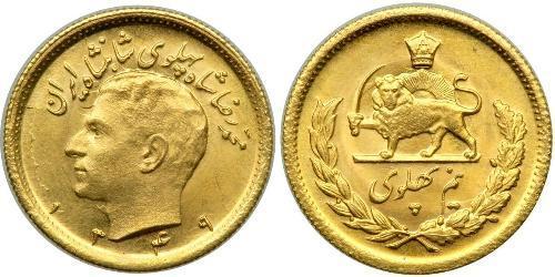 1/2 Pahlavi Иран Золото 