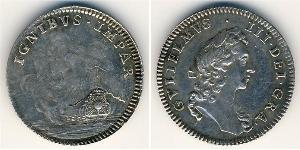 1/2 Penny Regno Unito  Argento 
