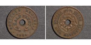 1/2 Penny Southern Rhodesia (1923-1980) Bronce Isabel II (1926-2022)