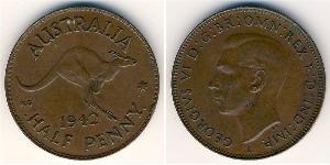 1/2 Penny Australia (1939 - ) Bronze 