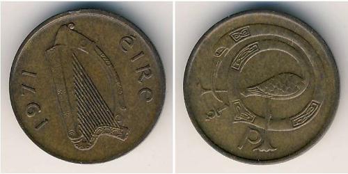 1/2 Penny Irlande (1922 - ) Bronze 