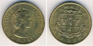 1/2 Penny Jamaica (1962 - ) Bronze 