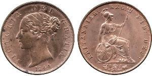 1/2 Penny Royaume-Uni de Grande-Bretagne et d