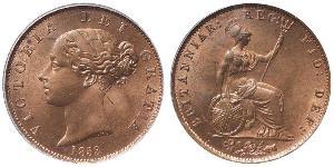 1/2 Penny Royaume-Uni de Grande-Bretagne et d