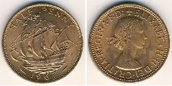 1/2 Penny United Kingdom Bronze 