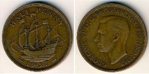 1/2 Penny United Kingdom Bronze 