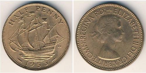 1/2 Penny United Kingdom Bronze 