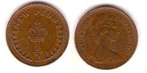 1/2 Penny United Kingdom (1922-) Bronze Elizabeth II (1926-2022)