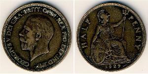 1/2 Penny United Kingdom of Great Britain and Ireland (1801-1922) Bronze George V of the United Kingdom (1865-1936)