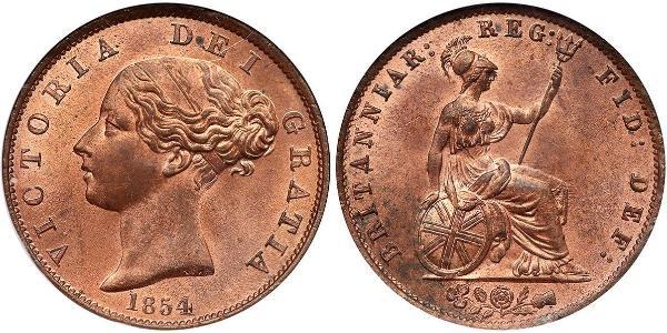 1/2 Penny United Kingdom of Great Britain and Ireland (1801-1922) Bronze Victoria (1819 - 1901)