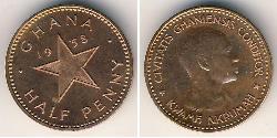 1/2 Penny Ghana Bronzo 