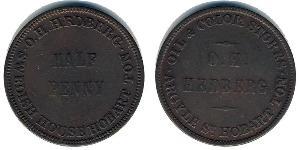 1/2 Penny Australia (1788 - 1939) Cobre 