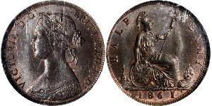 1/2 Penny United Kingdom Copper Victoria (1819 - 1901)