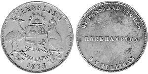 1/2 Penny Ôstralie (1788 - 1939) Cuivre 