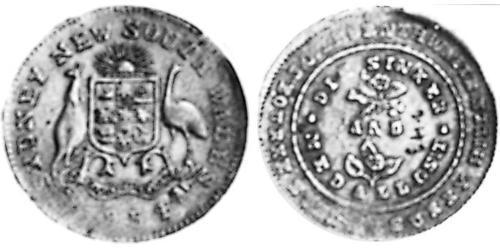 1/2 Penny Ôstralie (1788 - 1939) Cuivre 