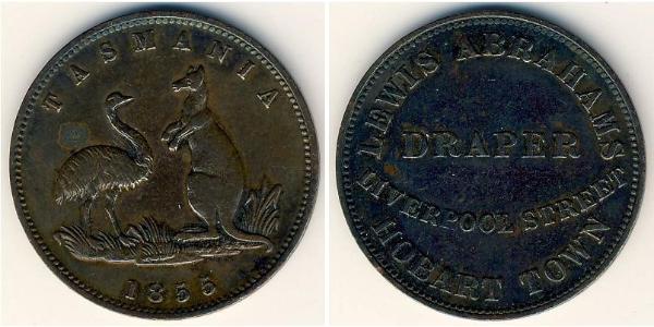 1/2 Penny Australien (1788 - 1939) Kupfer 