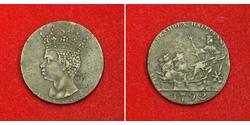 1/2 Penny Barbados Kupfer 