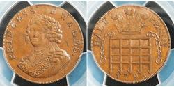 1/2 Penny Vereinigtes Königreich Kupfer 