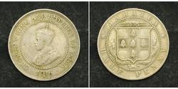 1/2 Penny Britisches Weltreich (1497 - 1949) / Jamaika (1962 - ) Kupfer/Nickel George V (1865-1936)