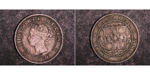 1/2 Penny Jamaika (1962 - ) Kupfer/Nickel Victoria (1819 - 1901)