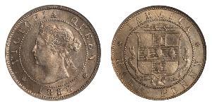 1/2 Penny Jamaika (1962 - ) Kupfer/Nickel Victoria (1819 - 1901)