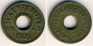 1/2 Penny Figi Ottone 