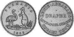 1/2 Penny Australia (1788 - 1939) Rame 