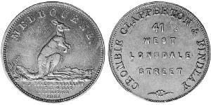 1/2 Penny Australia (1788 - 1939) Rame 