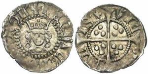 1/2 Penny Kingdom of England (927-1649,1660-1707) Silver Henry VI (1421-1471)