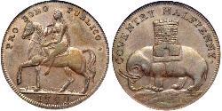 1/2 Penny Königreich Großbritannien (1707-1801)  