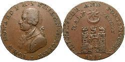 1/2  Penny Royaume-Uni  